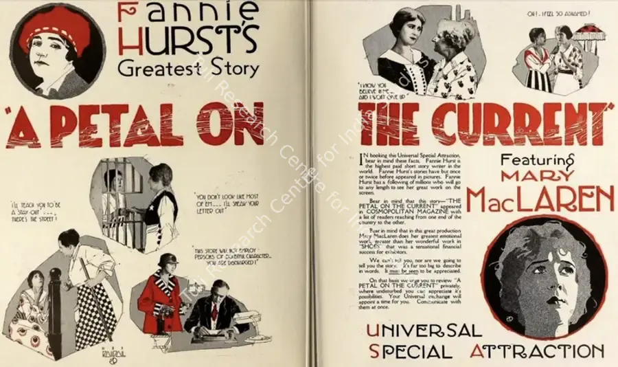 Browning, Tod (Director), A Petal on the Current, 1919 | Film Advertisement | CinemaEducation | 00795101