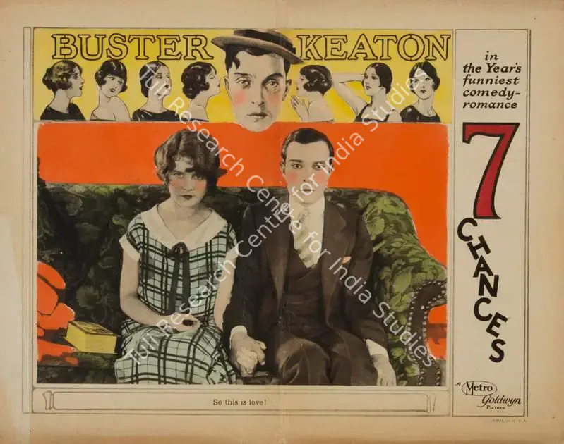 Keaton, Buster (Director), Seven Chances, 1925 | Lobby card | CinemaEducation | 00790061