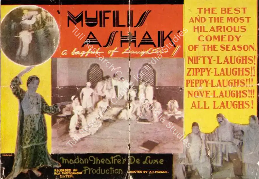 Madan, J.J. (Producer), Muflis Aashiq, 1932 | Handbill | CinemaEducation | 00515282