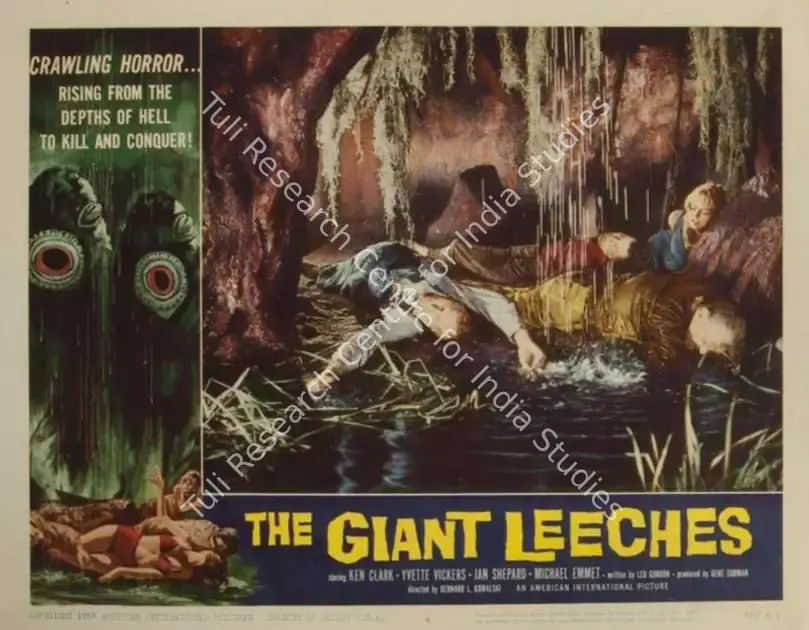 Nickolaus, Jr., John M. (Cinematographer), The Giant Leeches, 1959 | Lobby Card | CinemaEducation | 00790475