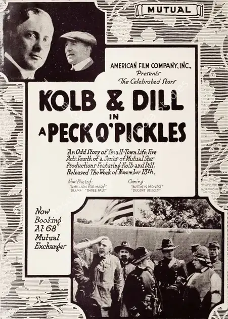Heffron, Thomas N. (Director), Peck o' Pickles, 1916 | Poster | CinemaEducation | 00892173