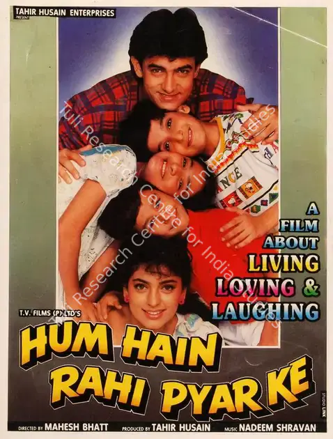 Husain, Tahir (Producer), Hum Hain Rahi Pyar Ke, 1993 | Song-Synopsis Booklet | CinemaEducation | 00864792