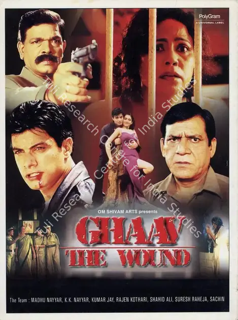 Jay, Kumar (Director), Ghaav The Wound, 2002 | Song-Synopsis Booklet | CinemaEducation | 00781414