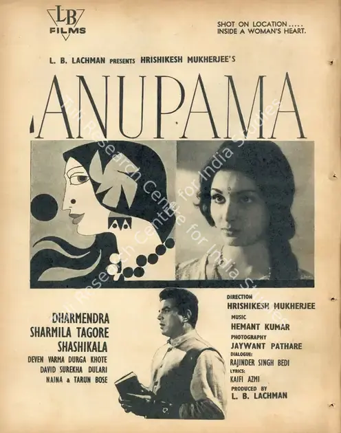 Lachman, L.B. (Producer), Anupama, 1966 | Advertisement, Filmfare, 23 December 1966 | CinemaEducation | 00791368