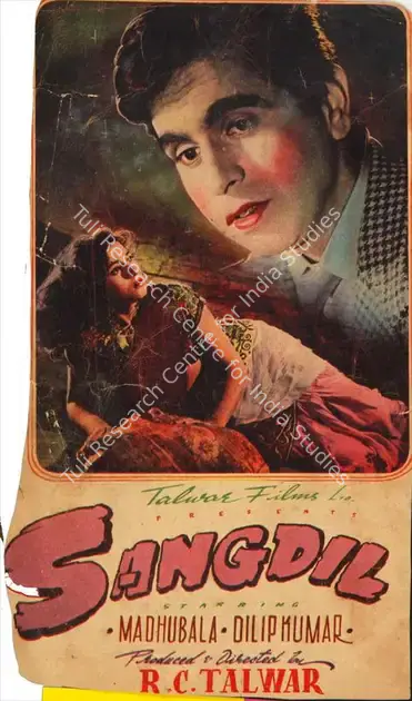Talwar, R.C. (Producer), Sangdil, 1952 | Song-Synopsis Booklet | CinemaEducation | 00779870