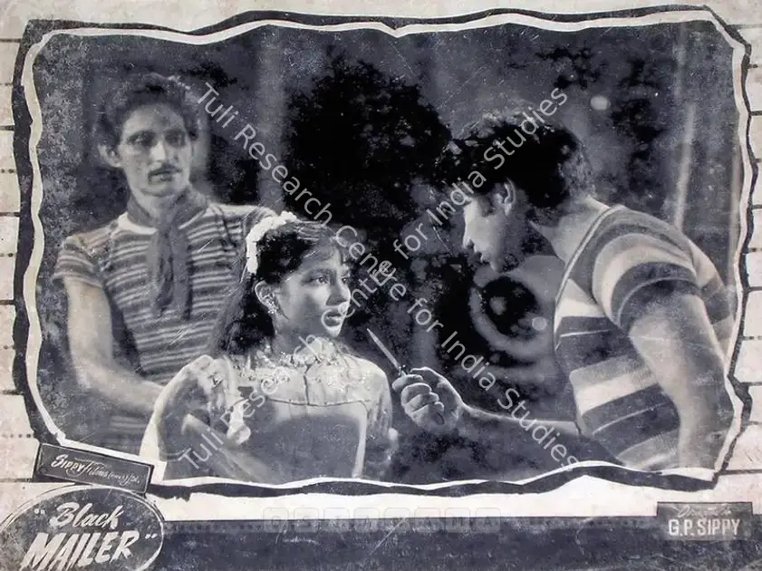 Sippy, G.P. (Producer), Black Mailer, 1959 | Lobby Card | CinemaEducation | 00810219