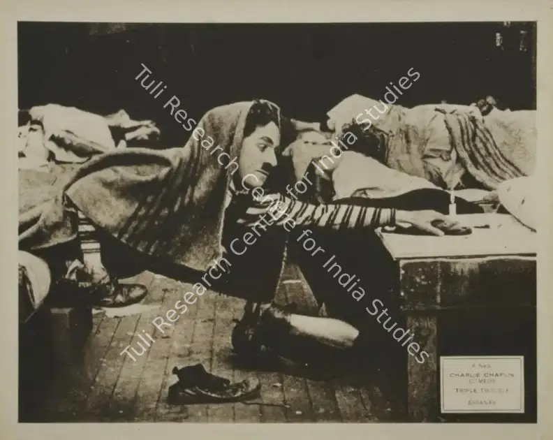 Ensign, Harry (Cinematographer), Triple Trouble, 1918 | Photographic Still Mounted on Lobby Card | CinemaEducation | 00795001
