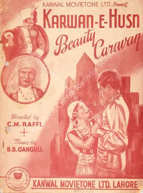 Raffi, C.M. (Director), Karwan E Husn, 1935 | Song-Synopsis Booklet | CinemaEducation | 00865365