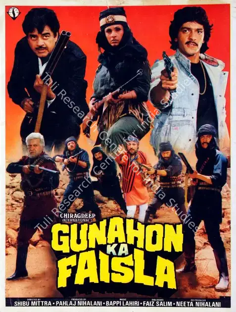 Nihalani, Pahlaj (Producer), Gunahon Ka Faisla, 1988 | Song-Synopsis Booklet | CinemaEducation | 00864583