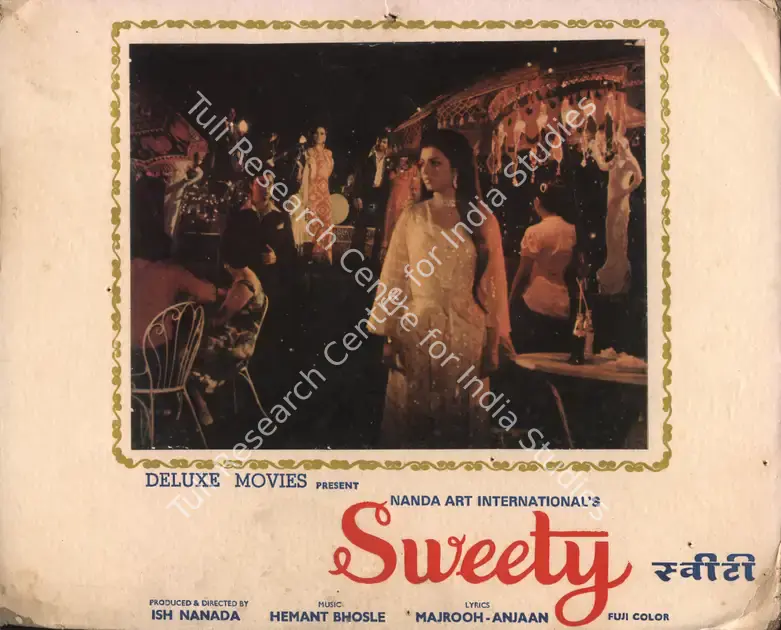Nanda, Ish (Producer), Sweety, 1980 | Photographic Still Mounted on Lobby Card | CinemaEducation | 00765687
