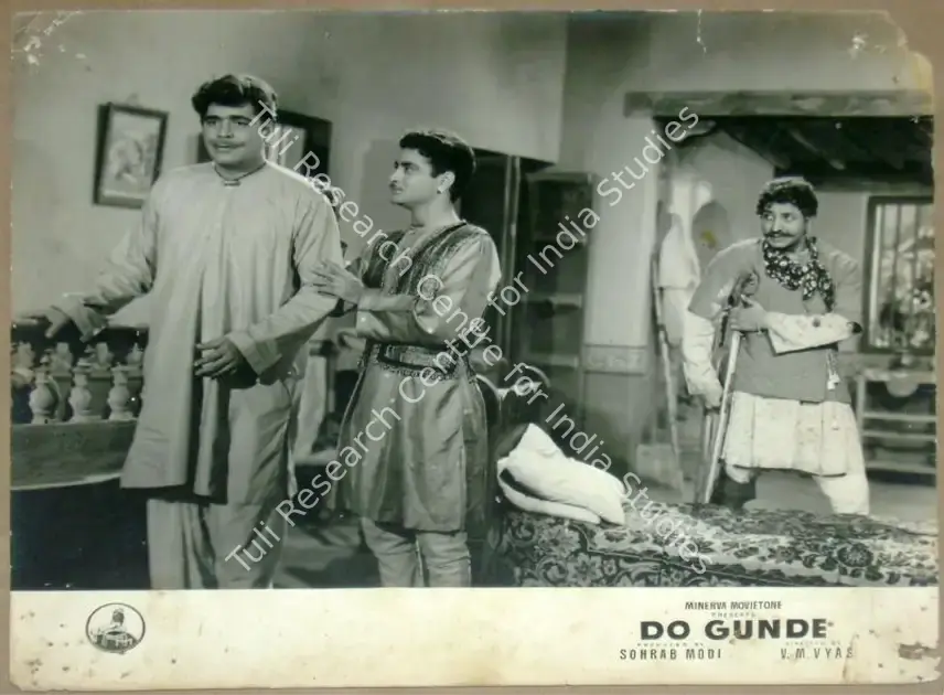 Modi, Sohrab (Producer), Do Gunde, 1959 | Lobby Card | CinemaEducation | 00811942