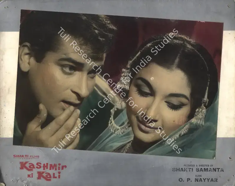 Reddy, V.N. (Cinematographer), Kashmir Ki Kali, 1964 | Photographic Still Mounted on Lobby Card | CinemaEducation | 00765188