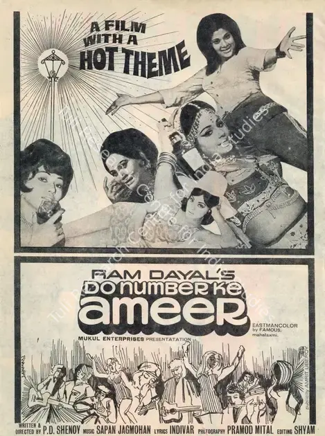 Dayal, Ram (Producer), Do Number Ke Ameer, 1974 | Advertisement, Filmfare, 03 May 1974 | CinemaEducation | 00791551