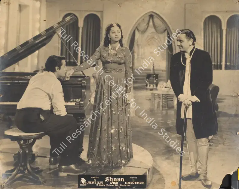 Bhakri, Lekhraj (Producer), Shaan, 1950 | Photographic Still Mounted on Lobby Card | CinemaEducation | 00765595